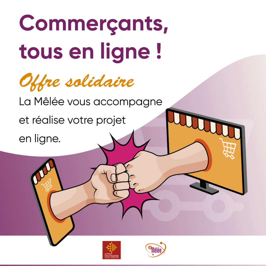 Commerçants, tous en ligne
